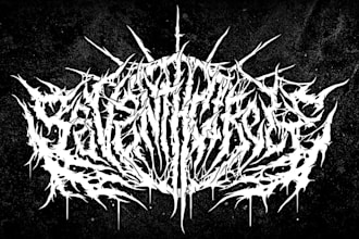 design your black, slamming, brutal, death metal logo