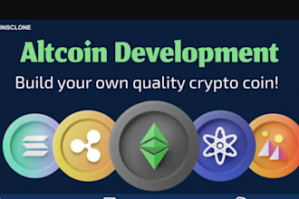 create your blockchain coin, token on solana network erc20 bep20 trc20 memecoin
