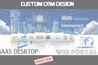 develop desktop app saas web portal crm software development web application