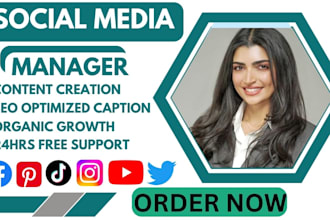 be your social media manager, content creation, instagram and linkedin marketing