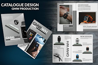 eye catching professional products catalogue design