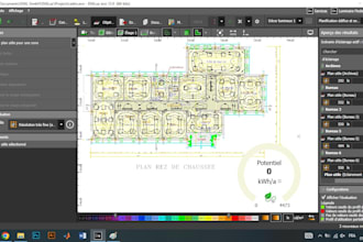 design professional electrical plans using dialux, autocad, and caneco