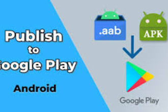 publish and upload your app to google play console and make it live