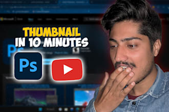 create youtube thumbnails in just 50 minutes