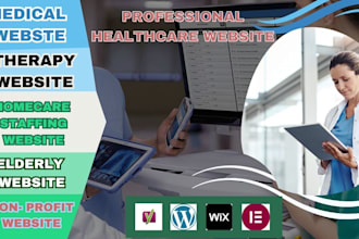 build homecare, medical, healthcare, dentist wordpress website for your business