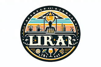 design bbq, restaurant, bar and food logo