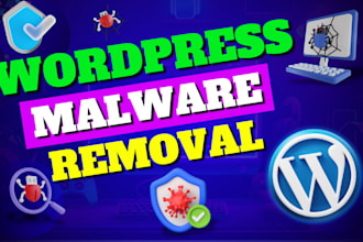 wordpress malware removal, clean virus and website security