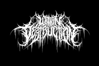 death metal logo, metalcore,deathcore, for band, brands, clothing