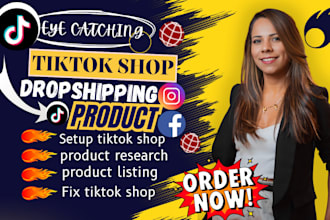 setup tiktok dropshipping  shop, tiktok monetization, ecommerce marketing