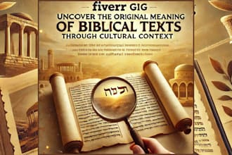 uncover the original meaning of biblical texts through cultural context
