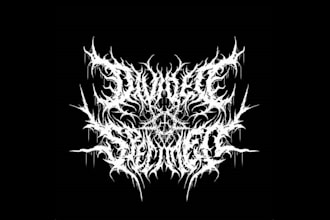 death metal, deathcore, metalcore, logo band merch