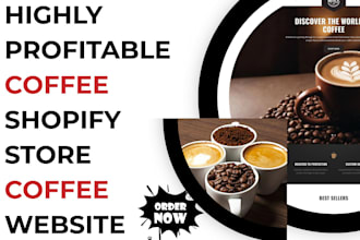 design organic coffee beans website coffee shopify store artisan coffee