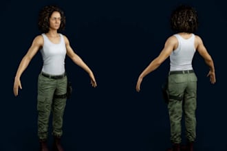 do daz3d metahuman character, genesis 8 or 9,nsfw model, 3d horror zombie rig