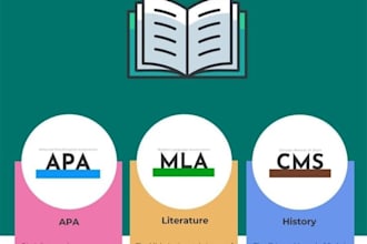 proofread, write, and edit your research in apa 7