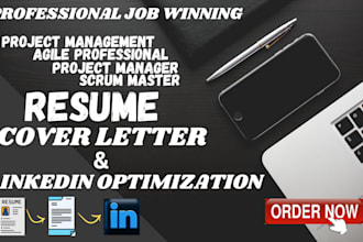 write an exceptional project manager, project management, scrum master resume