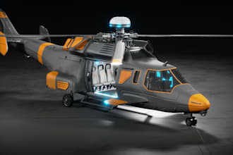 deliver 3d aircraft, 3d helicopter for flight simulator,game tank,body kit