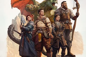 make your dnd character or party art