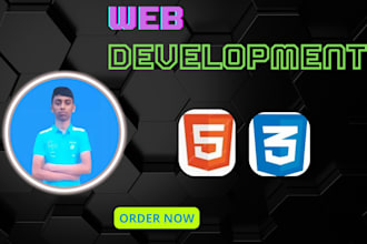 create website with html and CSS