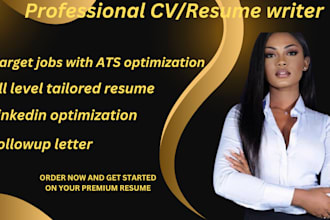 write a professional resume using my recruiting experience