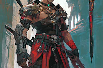 design dnd character art and dnd character art