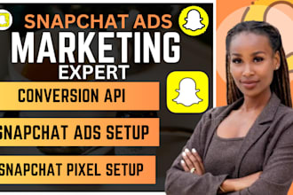 setup snapchat ads manager marketing pixel conversion snapchat video meta ads