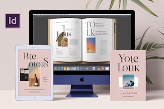 create book layout design
