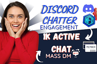 do discord chatter discord server engagement chat in your discord discord admin
