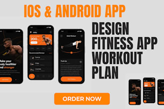 develop fitness and health nutrition app gym app workout tracker app