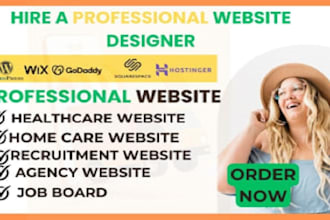 design recruitment ,home care ,healthcare dna testing, charity, agency website