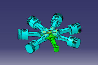 make 2d drawings and 3d mechanical parts in solidworks, catia v5