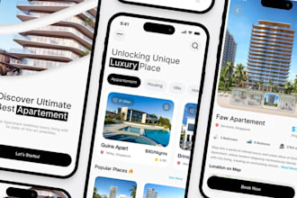 develop airbnb clone app, hotel booking, vacation rental app, ai real estate app
