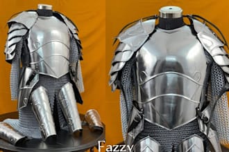 do cosplay creation helmet 3d mask armor design wearables pepakura  3d printing