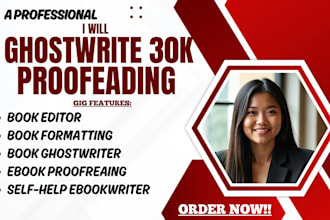 ghostwrite 30k self help ebook publishing nonfiction paperback formatting