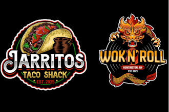 do burger, pizza, chef, grill, bbq, fast food, food truck and restaurant logo