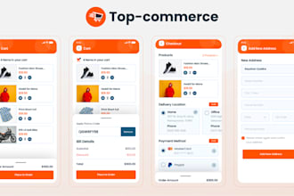 create a custom ecommerce multivendor android app