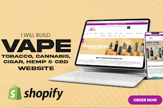build a cbd website, shopify cbd store, cannabis and marijuana website