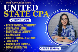 prepare income statement review financial statement balance sheet profit or loss