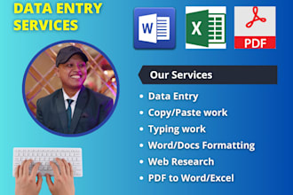 do accurate fast typing job, retype and format scanned documents, your typist