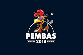 design awesome golf logo