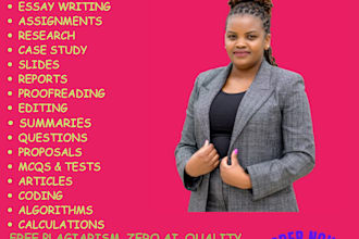 assist on business consulting, insurance, auditing, procurement and marketing