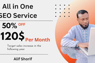 provide complete monthly seo service for small business