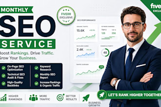 be your dedicated SEO manager for continuous organic traffic growth