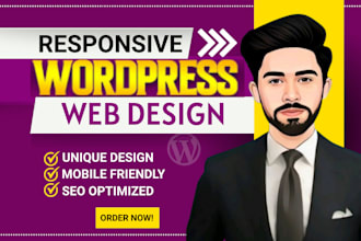 build, design, redesign, clone, customize or revamp wordpress website