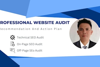 perform a detailed seo audit of your website and provide recommendations