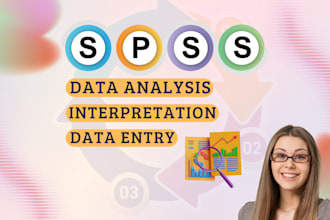statistical data analysis spss, excel and data entry