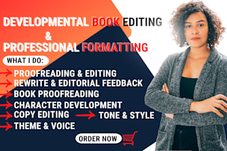 developmental editor manuscript critique fantasy book romance book novel editor