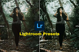 create professional lightroom presets