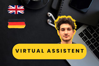 be your reliable german and english speaking virtual assistant