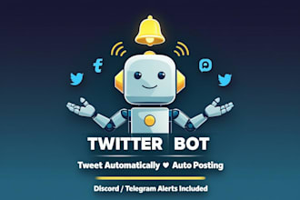 build a twitter bot that tweets automatically and schedules your posts