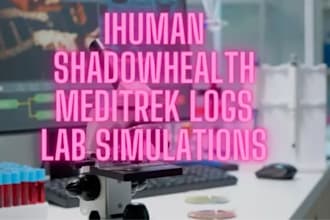 do human, shadow health,focused note,lab simulations